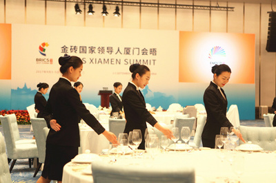 北辰会展 “北京服务”金砖再绽光芒 礼仪服务